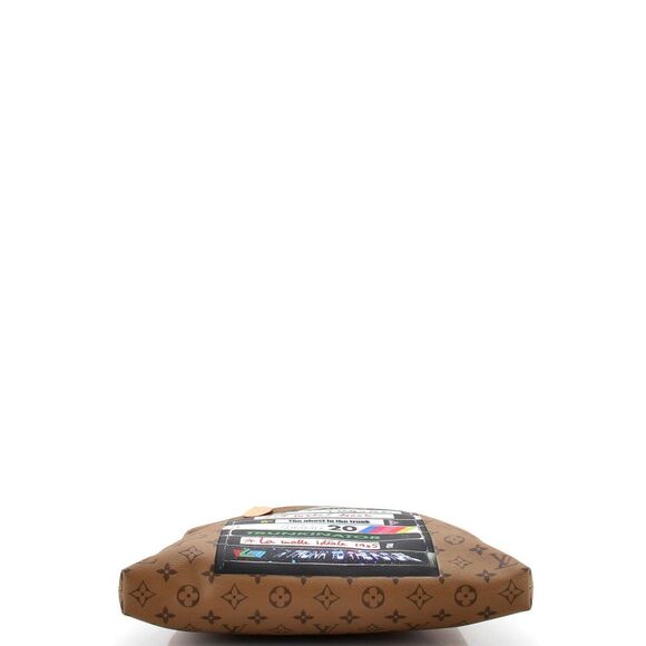 Louis Vuitton Carry It Tote Limited Edition Video Tape Reverse Monogram Canvas - Picture 5 of 9